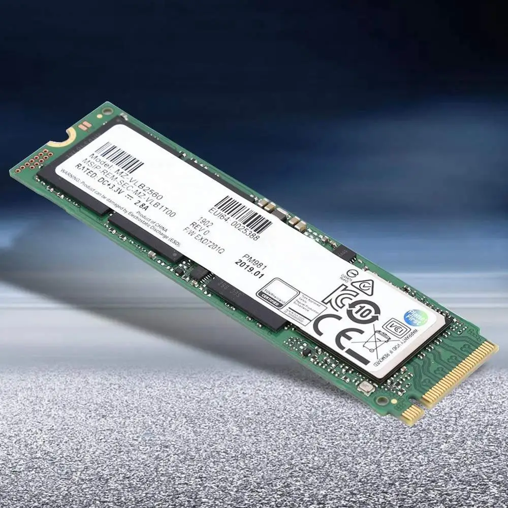 SAMSUNG SSD M.2 PM981 256 гб 512 1 ТБ твердотельный жесткий диск M2 NVMe PCIe 3 0x4 внутренний для