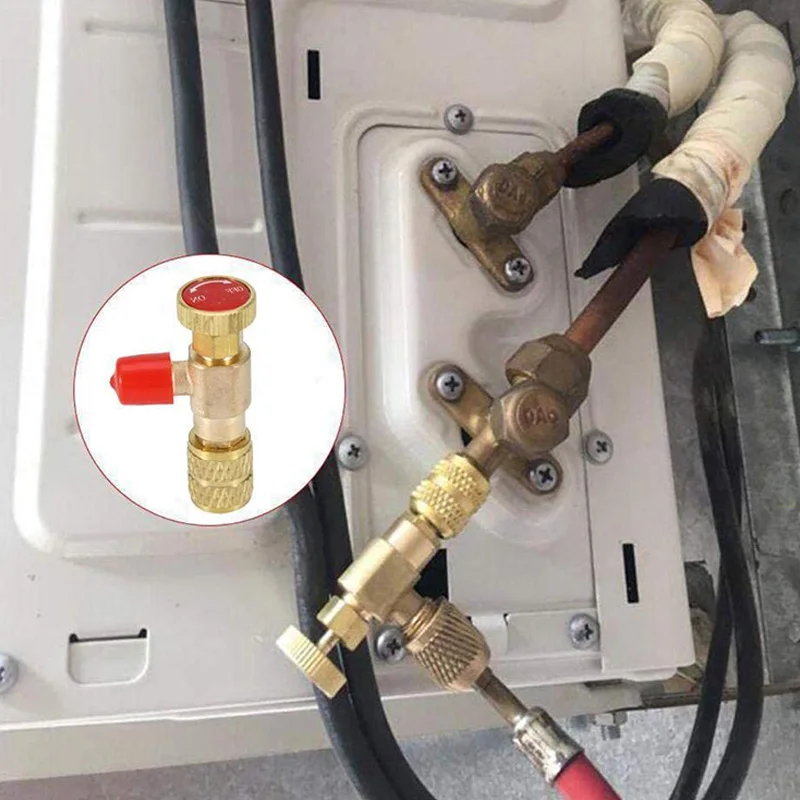 2 шт. медный предохранительный клапан R22 R410 плюс для жидкости аксессуары