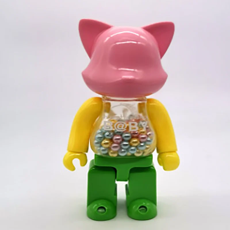 

Bearbricklys 28cm 400% Bear&bricklys Toy Blocks Bear Toy Action Toy Figures Garage Kits Dolls Kids Toys