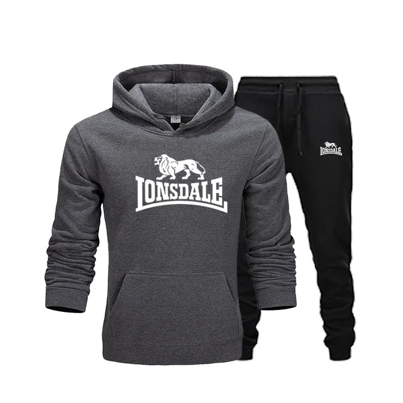 Новинка 2019 модный принт зимний бренд мужской термо спортивный костюм флисовый