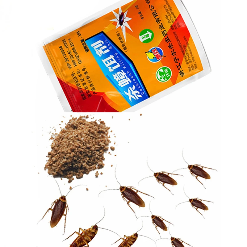 Убить тараканов лекарство яд от убийца борьба с вредителями порошок репеллент