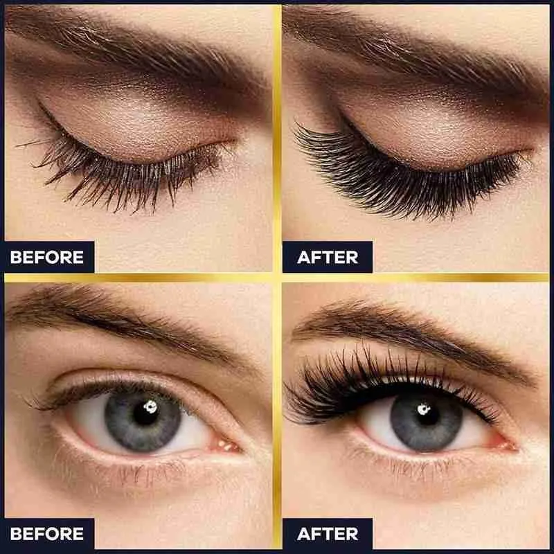 

5 Pairs Eyelashes Set False Lashes Eye Makeup Eyelashes Kit Tool Tweezers Beauty Liqiud Eyeliner C8D1
