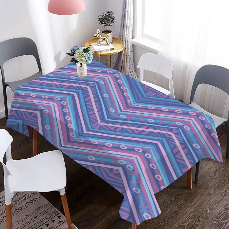 Скатерть из ткани Оксфорд водонепроницаемая ткань 3D для кофейного столика в