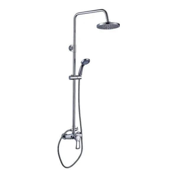 Душевая система Rossinka для душа с регулируемой высотой штанги и лейкой