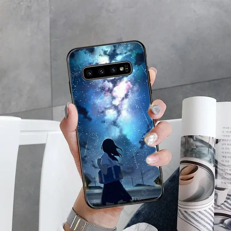 

Anime Your Name Phone Case For Samsung galaxy S 7 8 9 10 20 edge A 6 10 20 30 50 51 70 note 10 plus