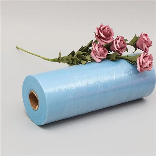 sky blue 1" 100y Тюль" рюмочка "ткань Diy ремесло детский душ юбка-пачка скатерть лента из органзы Свадебная вечеринка праздничные украшения принадлежности - Цвет: sky blue