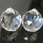 40 мм подвесной прозрачный хрустальный шар освещение фэн-шуй лампа Призма Радужный Ловец Солнца украшение для дома свадьбы вечеринки хрустальный шар