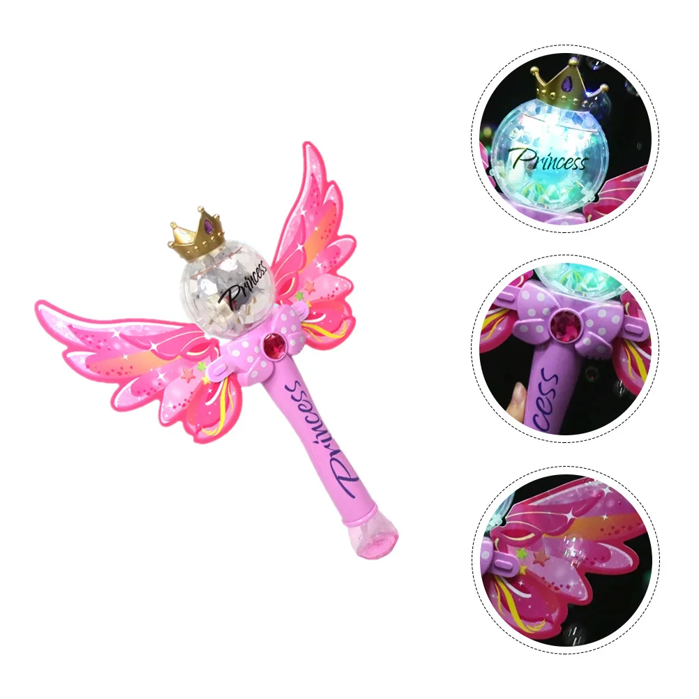 

Children Electric Bubble Machine Bubble Maker with and Light Battery