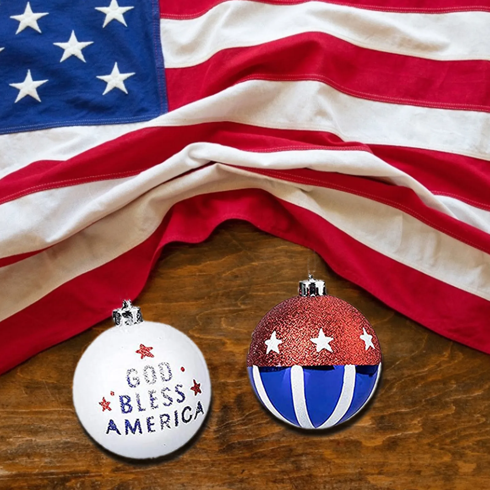 

12PC Independence Day Decoration Hanging Ball Pendant Gift Ornaments