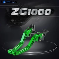 for kawasaki zg1000 motorcycle short aluminum adjustable brake clutch levers zg 1000 concours 1992 2006 2004 2005 accessories