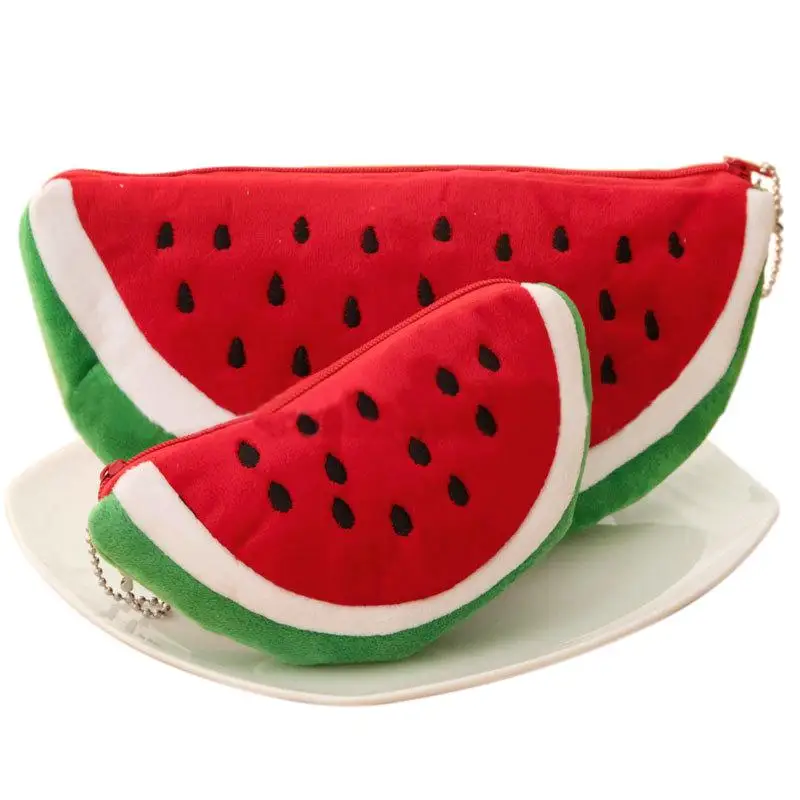 PinShang женский кошелек для монет милая сумка на молнии с арбузом чехол карандаш