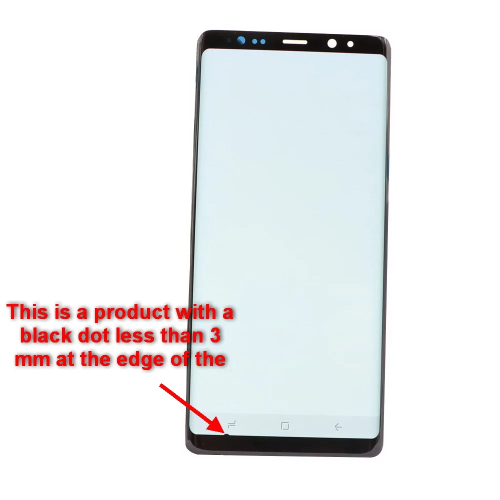 6," супер AMOLED для SAMSUNG Galaxy NOTE8 lcd N950 N950F дисплей сенсорный экран запасные части с черными пятнами