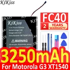 Мощная батарея 3250 мАч KiKiss FC40 FC 40 FC-40 для Motorola Moto G 3rd G3 XT1540 XT1541 XT1543 XT1544 XT1548 XT1550 XT1557