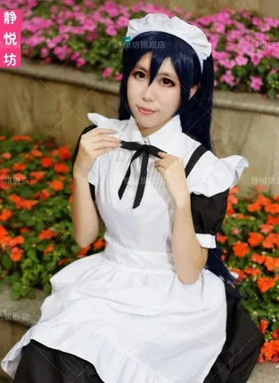 Brdwn LoveLive! Wonder Zone женский минами Котори тодзо Нозоми Hoshizora Рин Костюм Горничной для косплея фартук платье