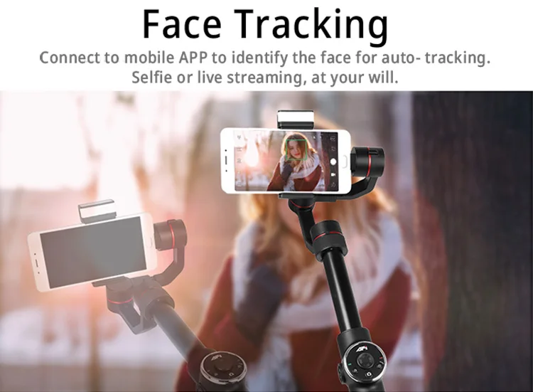 AFI V5 3-осевой ручной шарнирный стабилизатор для камеры Gopro смартфон для iPhone Xs Max Xr X, 8 Plus, 8, 7, 6 samsung S9 S8 Gopro экшн Камера