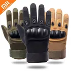 Перчатки Xiaomi армейские боевые тактические для мужчин, спортивные камуфляжные боевые митенки с пальцами для стрельбы, уличные Нескользящие велосипедные перчатки