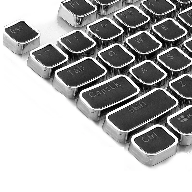 PBT 104 клавиш полупрозрачные колпачки для игровых механических клавиатуры с подсветкой замена