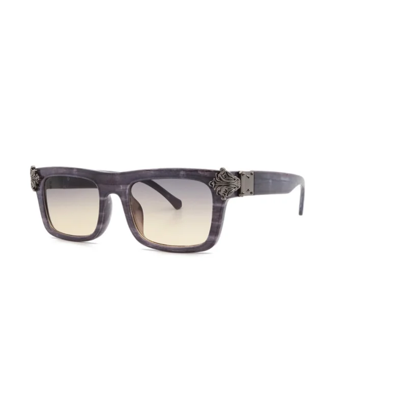 

Man Brand Polarized Sunglasses 2021 Trends Fashionable Glasses Rectangle Sunglasses Uv400 Black Green Pattern Decorative