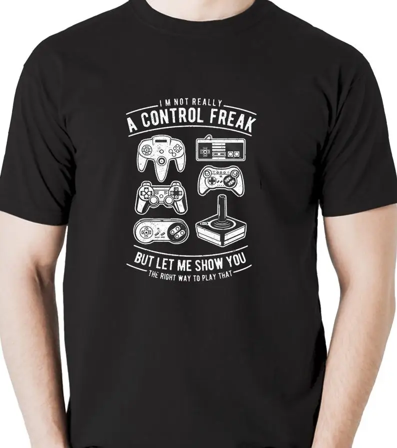 Футболка для игры в смешной Геймер (16) детская одежда мужчин и женщин футболка