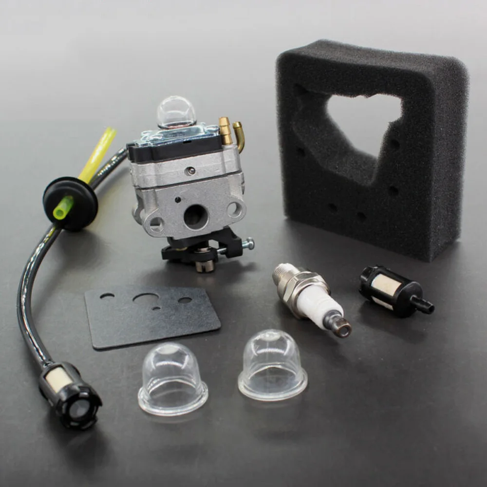 

Primer Bulb Carburetor Carb Kit Trimmer For Honda GX31 GX22 Air Filter
