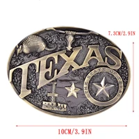 texas long bull horn belt buckle western cowboy novelty belt buckles vintage