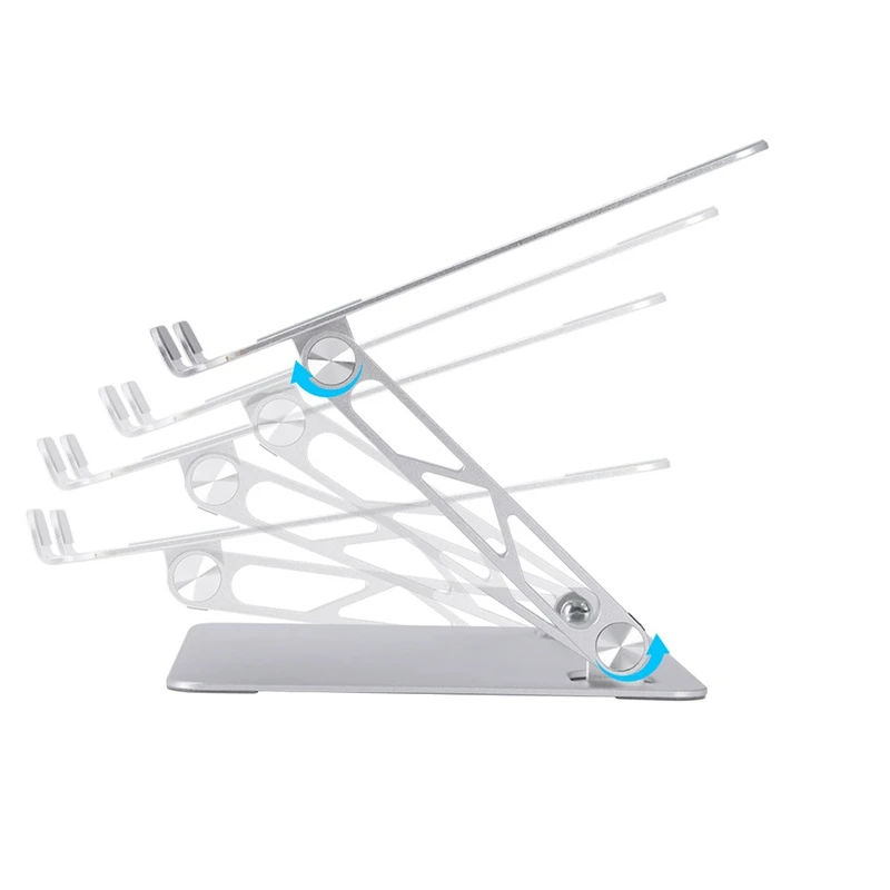 

Notebook Computer Stand Aluminum Alloy Lifting Stand, Lifting Stand Can Be Adjusted At Any Angle, Foldable and Portable