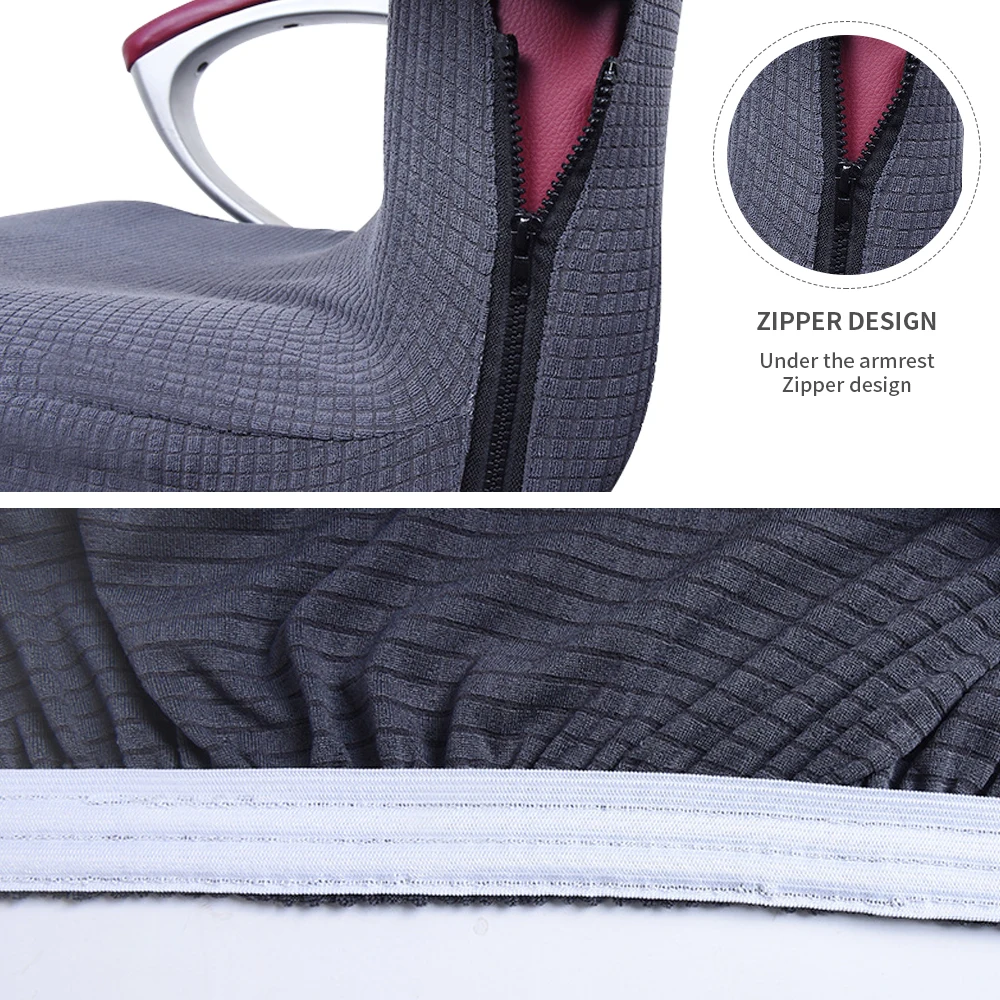 Водонепроницаемые эластичные чехлы на кресла анти грязные вращающиеся