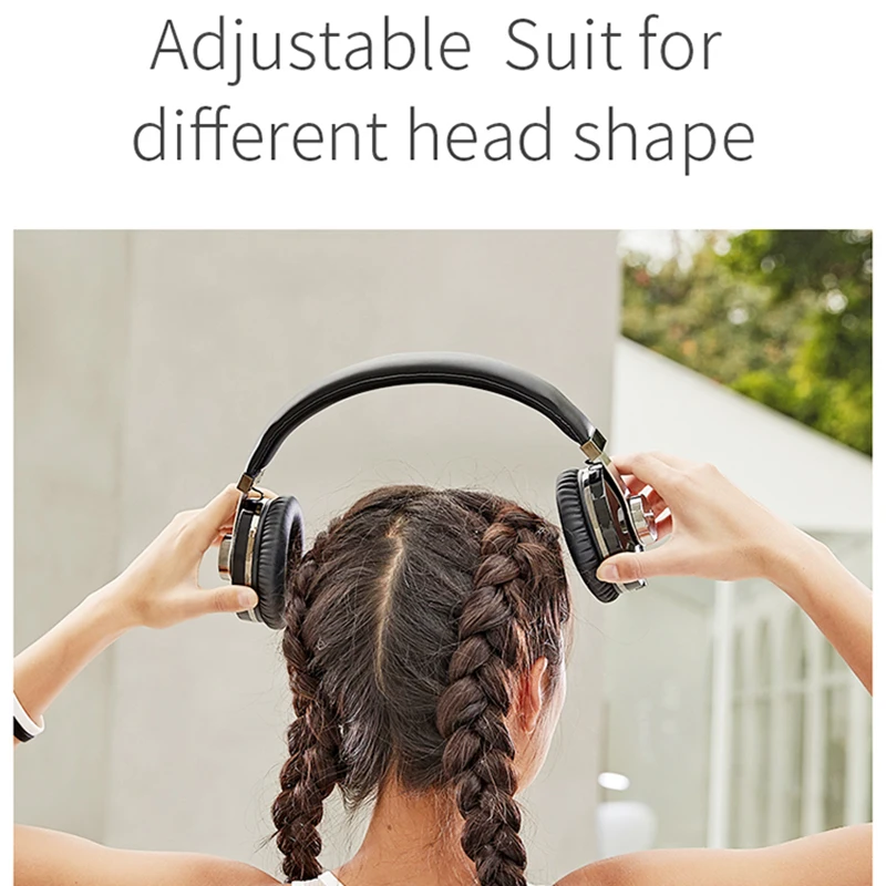 T9 Bluetooth 4,2, беспроводные наушники, поддержка 3,5 мм, аудио вход, Стерео шумоподавление, гарнитура с микрофоном