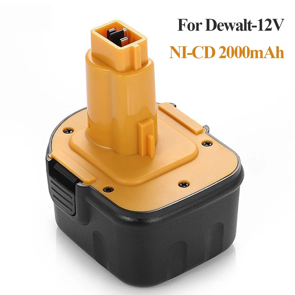Сменный никель кадмиевый аккумулятор 12 в 2000 мАч для Dewalt 152250 27 397745 01 DC9071 DE9037 DE9071 DE9075