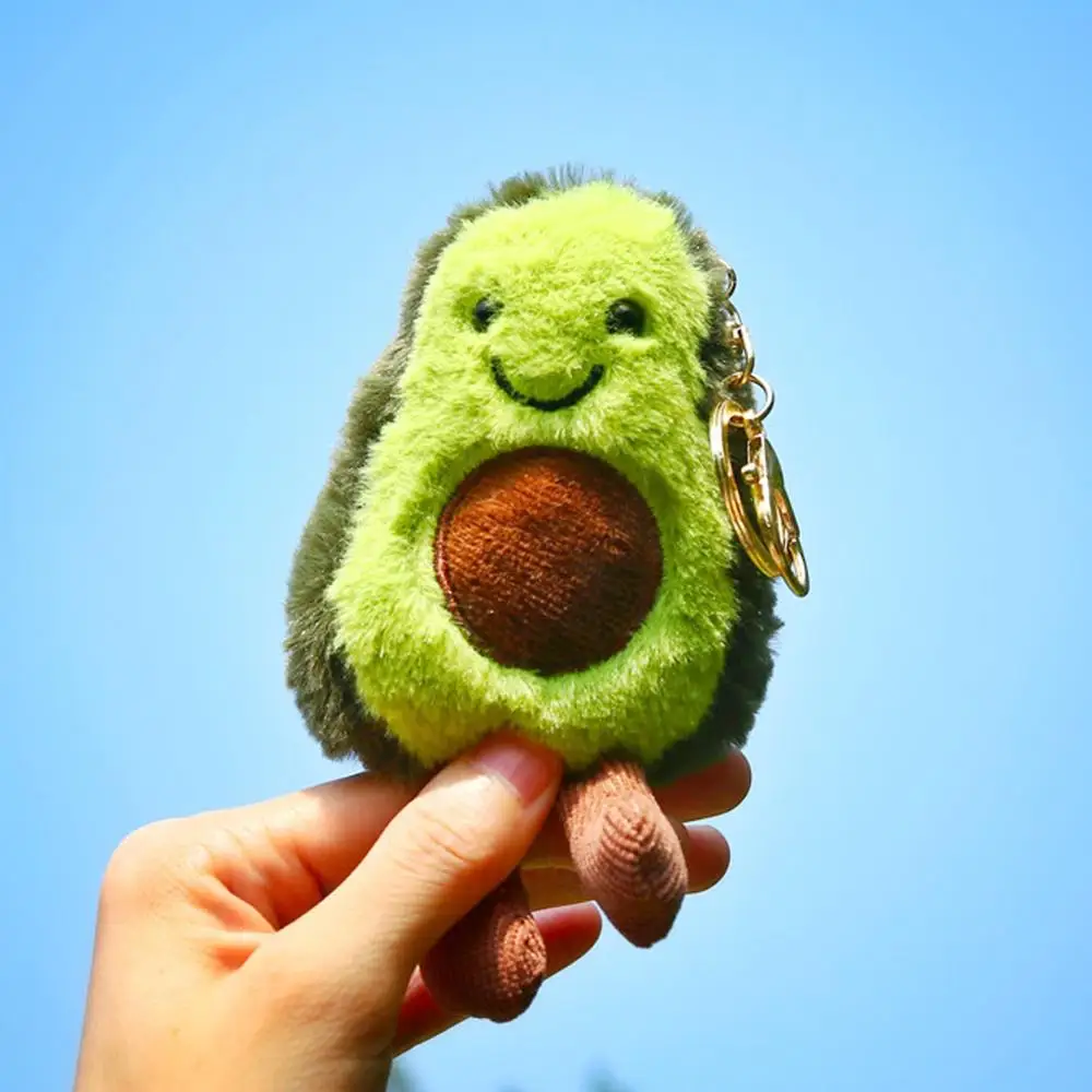 Кулон авокадо 13 см в виде фрукта милая кукла-брелок мягкая плюшевая игрушка для