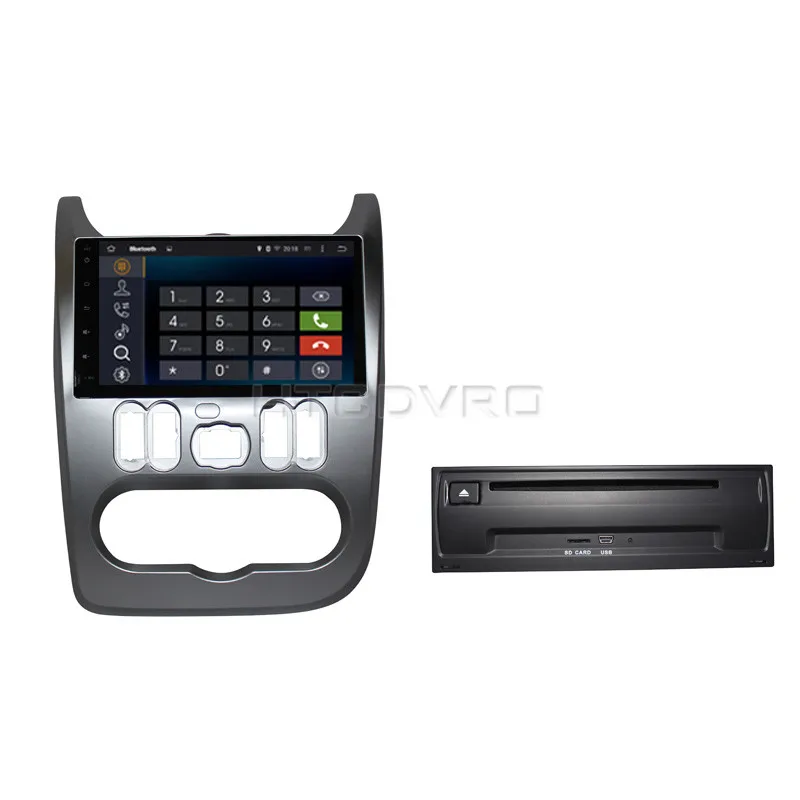 YMODVHT 9 дюймовый Восьмиядерный 4 Гб + 32 ГБ Android 0 автомобильный DVD плеер для Renault