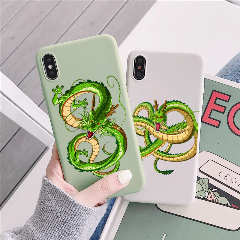 Дракона супер мяч аниме классный Чехол для мобильного телефона iPhone 11 12 pro max X XR XS MAX