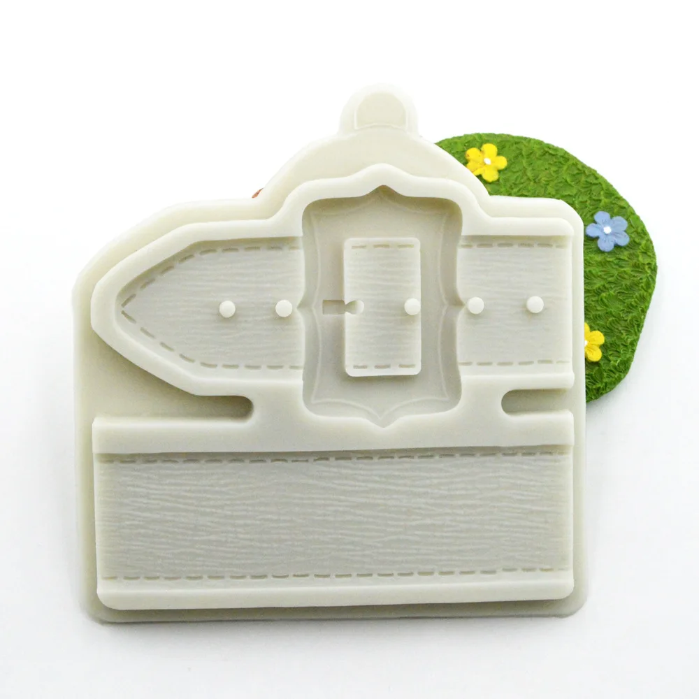 Пояс Санты силиконовая форма для Рождественского торта украшение костюма