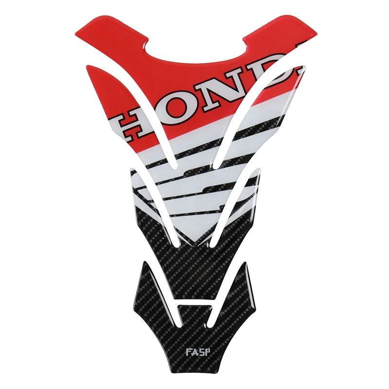 5D углеродное волокно защитная накладка на бак мотоцикла топливный наклейка Honda Cbr