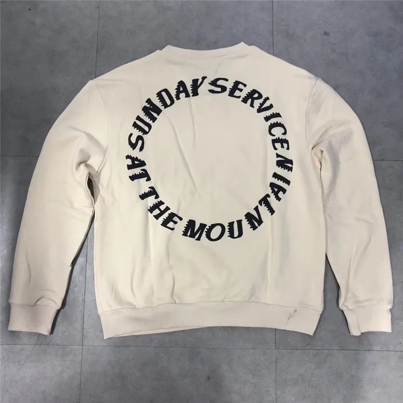 Толстовка Kanye West Sunday Service для мужчин и женщин свитшот с 3D принтом Святого Духа CPFM.XYZ