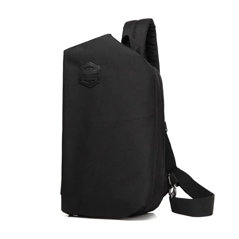 Мужская модная нейлоновая тканевая маленькая сумка с наплечной лямкой через