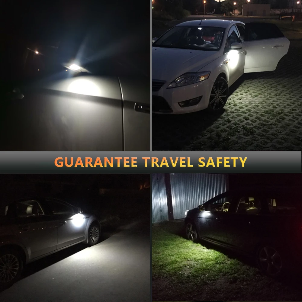 2x светодиодсветильник подсветка под зеркало для Ford Focus MK3 MK2 Mondeo MKIV MKV Kuga C-Max Escape S-Max