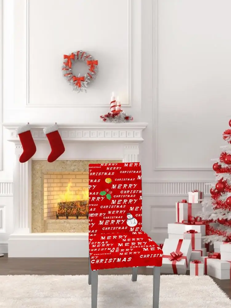 Christmas Decoration Table Cover And Chair Oil-Proof Water Resistant Cloth For Home Kitche | Дом и сад
