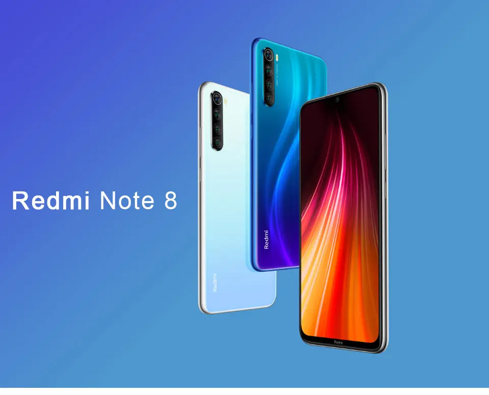Смартфон Xiaomi Redmi Note 8 с глобальной прошивкой, 64 ГБ, 4 Гб, Восьмиядерный процессор Snapdragon 665, 6,3 дюйма, 48мп, четырехъярусная камера заднего вида, 4000 мАч