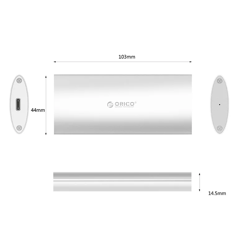 ORICO USB3.1 -C M.2 SATA     SSD HDD  2230/2242/2260/2280 M.2 b-    HDD