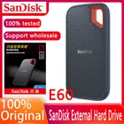 Внешний твердотельный накопитель SanDisk E60, hdd SSD, 1 ТБ, 2 ТБ 500 ГБ, USB 3,1, внешний жесткий накопитель типа Type C для ноутбука, Mac, до 500 мс