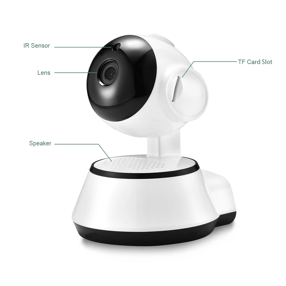1080P Детский Монитор v380 Wifi IP камера беспроводная домашняя Безопасность IP камера видеонаблюдения PTZ камера видеонаблюдения с Wifi