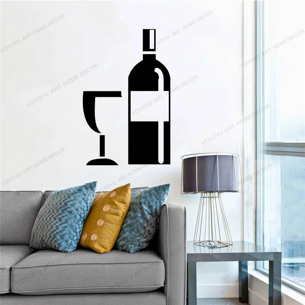 Модные Пиво Вино виниловая художественная наклейка пива и бар Стикеры для Бар