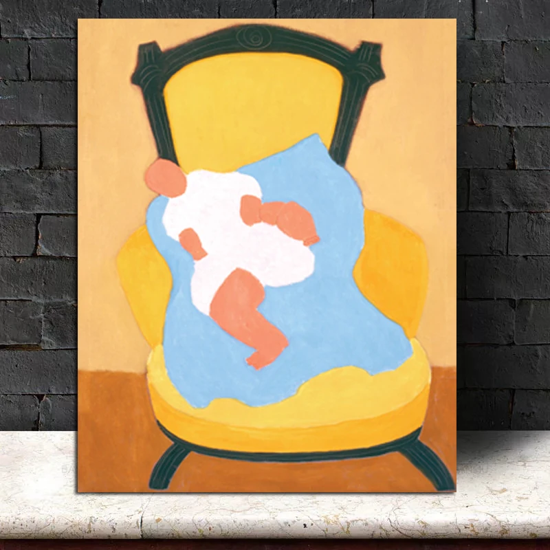 Абстрактные обои Мильтон Авери холст живопись печать гостиная украшение для