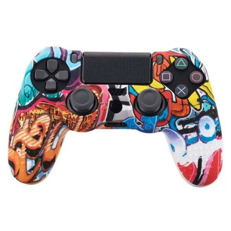 Джойстик Dualshock 4 PS4 силиконовый камуфляжный чехол защитный для Play Station 4|Чехлы| |