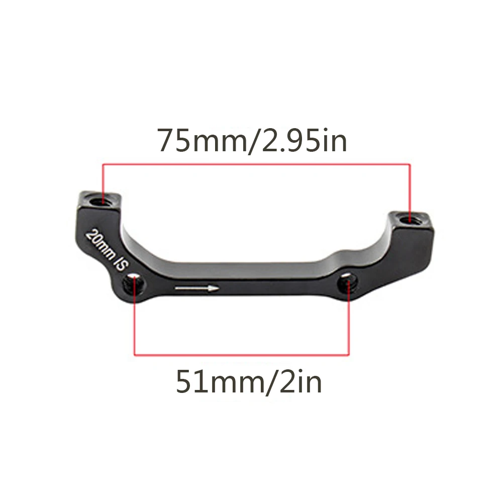 

Disc Brake Mounting Adapter Ultralight Bracket Disc Brake Caliper Mount Brake Adapter for 180mm Front 160mm Rear MTB Road Bike