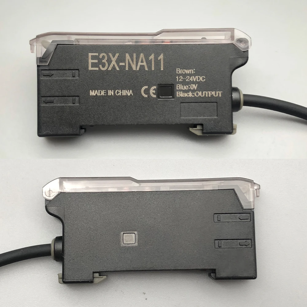 LONGWE волоконно оптический фотоэлектрический усилитель Сенсор Din рейка крепление