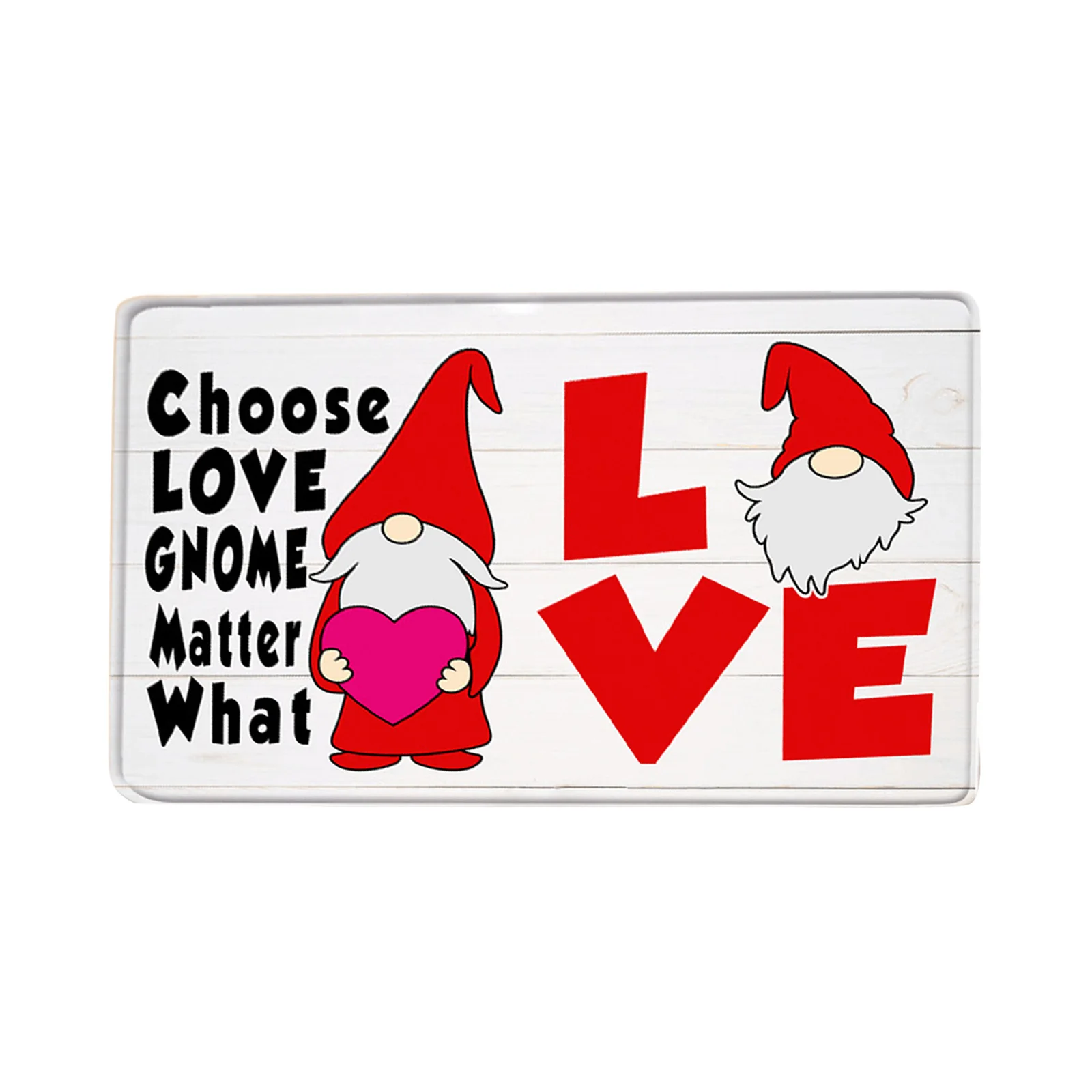 40*60 см Розовый Красный Рождественский карликовый коврик для приветствия