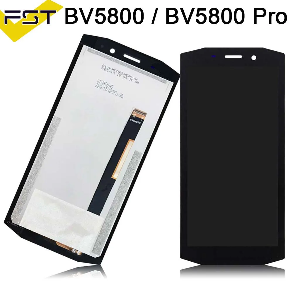 Для Blackview BV5800 ЖК дисплей Дисплей + кодирующий преобразователь сенсорного экрана в