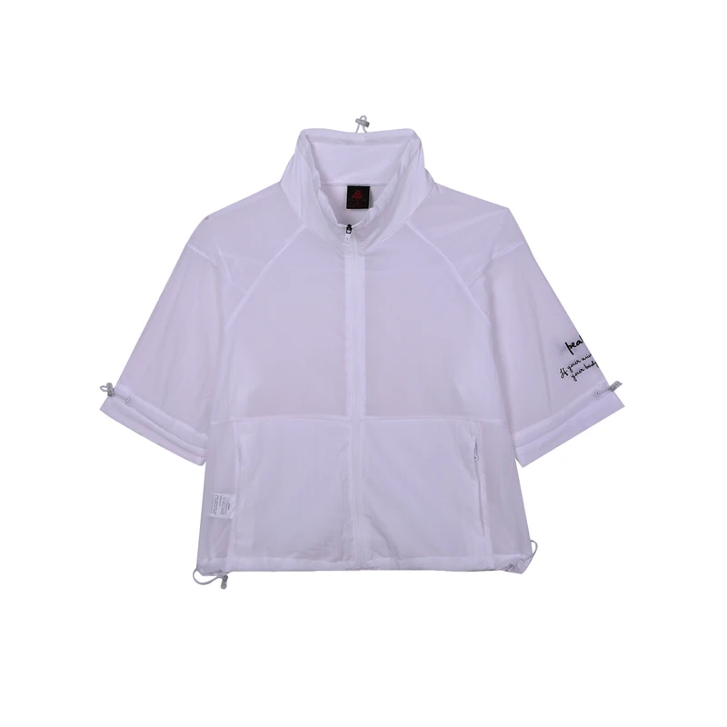 

Ветровка с капюшоном Peak женская, свободное трикотажное контрастное спортивное пальто для отдыха, официальный сайт, осень 2021